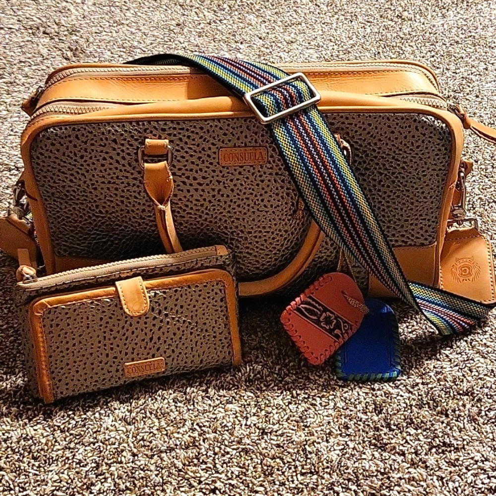 Consuela Handbag and matching Wallet